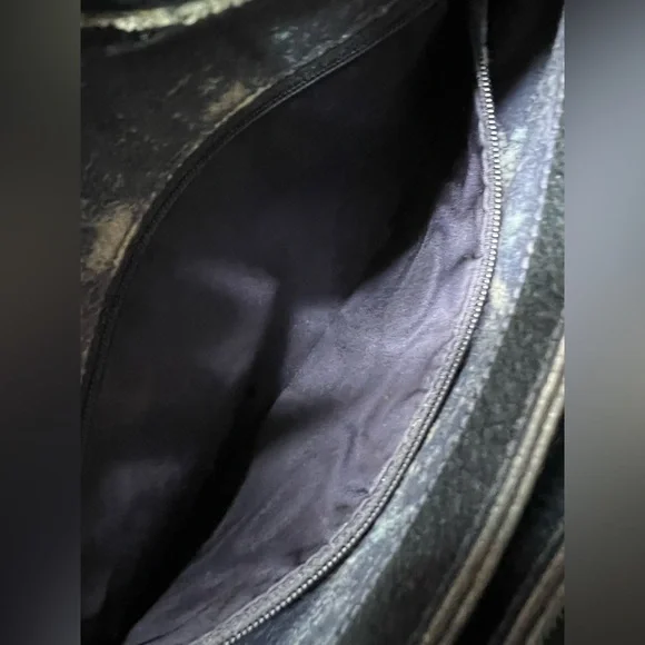 ⭐️ - GUCCI-41 02 013 Coated Canvas Black Crossbody - Picture 4 of 15